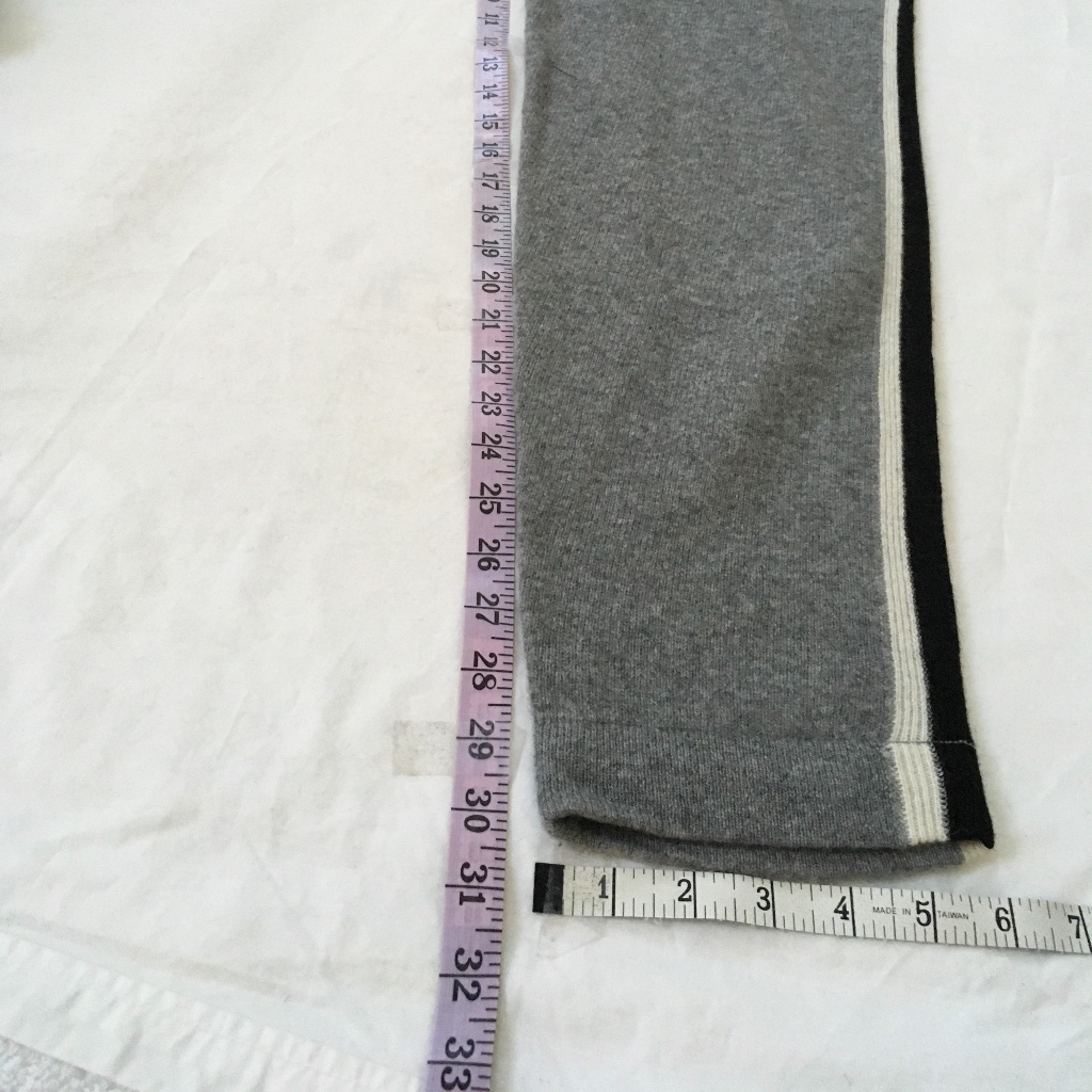Nwt Bloomingdales 100% Cashmere Lounge Pants Medium Grey — image 8 of 8